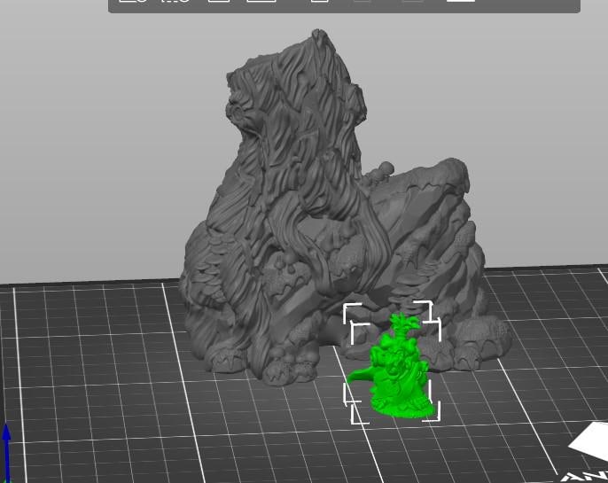 Shaman's cave, Fantasy Skirmish Miniatures by MoM Miniatures, perfect for Fantasy Wargames and RPGs