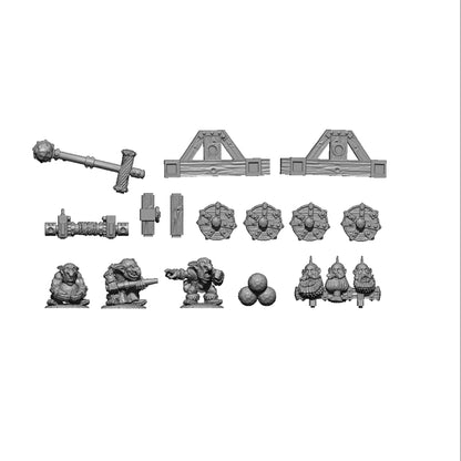Goblin Catapult, Fantasy Skirmish Miniatures by MoM Miniatures, perfect for Fantasy Wargames and RPGs