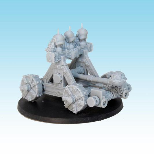 Goblin Catapult, Fantasy Skirmish Miniatures by MoM Miniatures, perfect for Fantasy Wargames and RPGs