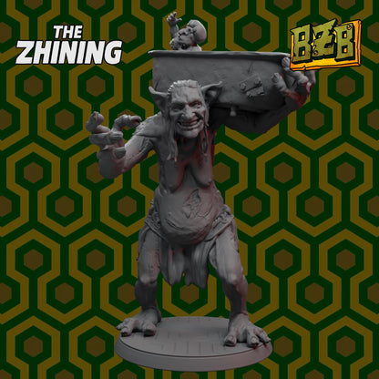 Troll Room 237, The Zhining, Movie-inspired Orkish Menace Sculpted by Big Zkreen Boyz, Grimdark Compatible, Scaled for Sci-Fi Wargames