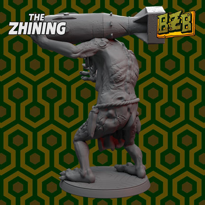 Troll Room 237, The Zhining, Movie-inspired Orkish Menace Sculpted by Big Zkreen Boyz, Grimdark Compatible, Scaled for Sci-Fi Wargames