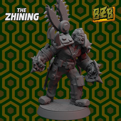 Ork Torrance Armored, The Zhining, Movie-inspired Orkish Menace Sculpted by Big Zkreen Boyz, Grimdark Compatible, Scaled for Sci-Fi Wargames