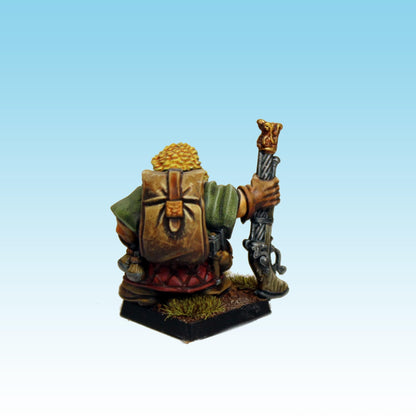 Dwarf Engineer, Fantasy Skirmish Miniatures by MoM Miniatures, perfect for Fantasy Wargames and RPGs