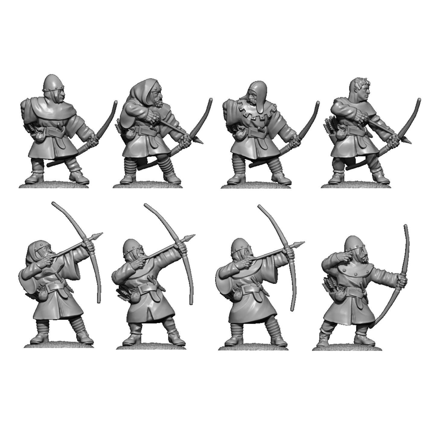Archer of the Cross, Fantasy Skirmish Miniatures by MoM Miniatures, perfect for Fantasy Wargames and RPGs