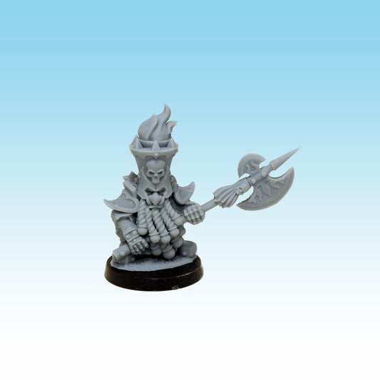Infernal Dwarf Halberdiers, Fantasy Skirmish Miniatures by MoM Miniatures, perfect for Fantasy Wargames and RPGs