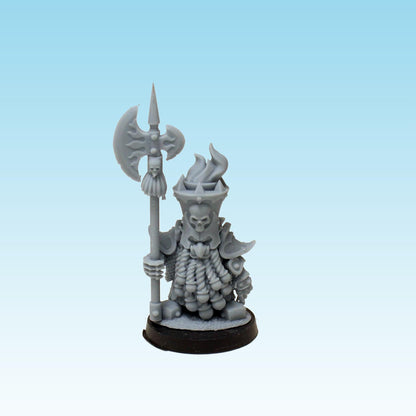 Infernal Dwarf Halberdiers, Fantasy Skirmish Miniatures by MoM Miniatures, perfect for Fantasy Wargames and RPGs