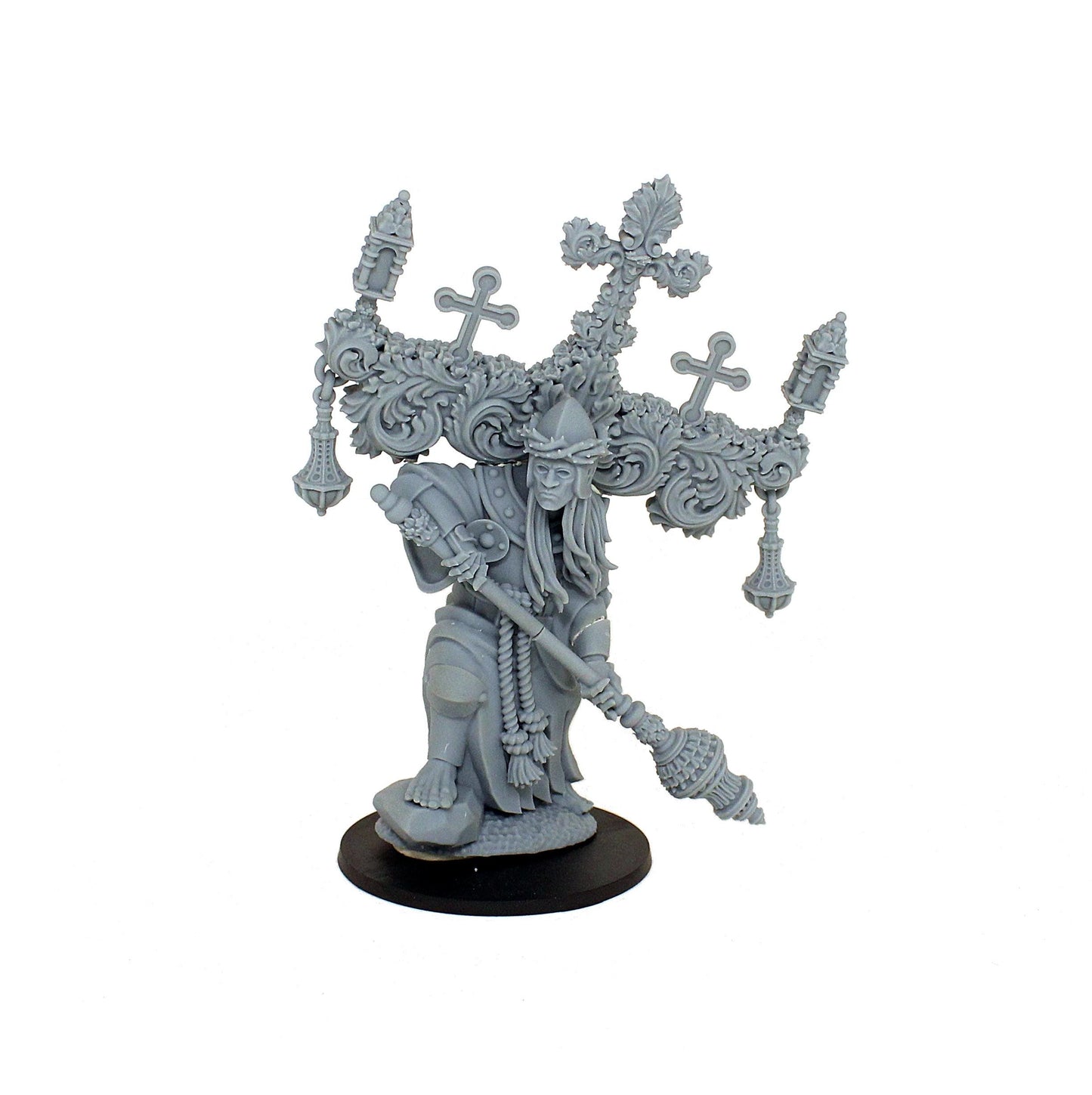 Giant of the Holy Cross, Fantasy Skirmish Miniatures by MoM Miniatures, perfect for Fantasy Wargames and RPGs