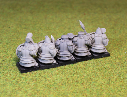 Dwarf Steel Skins, Fantasy Skirmish Miniatures by MoM Miniatures, perfect for Fantasy Wargames and RPGs