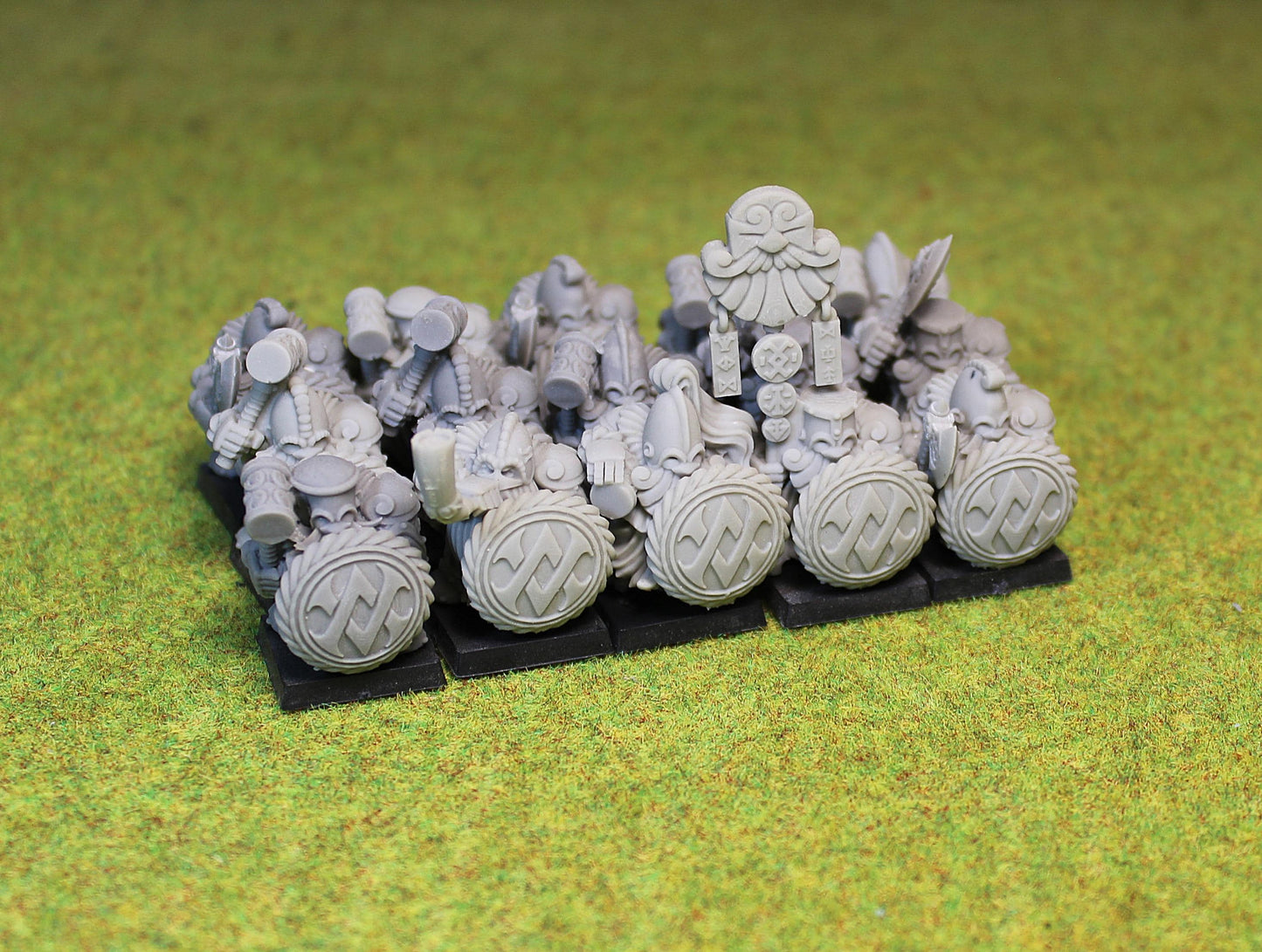 Dwarf Steel Skins, Fantasy Skirmish Miniatures by MoM Miniatures, perfect for Fantasy Wargames and RPGs