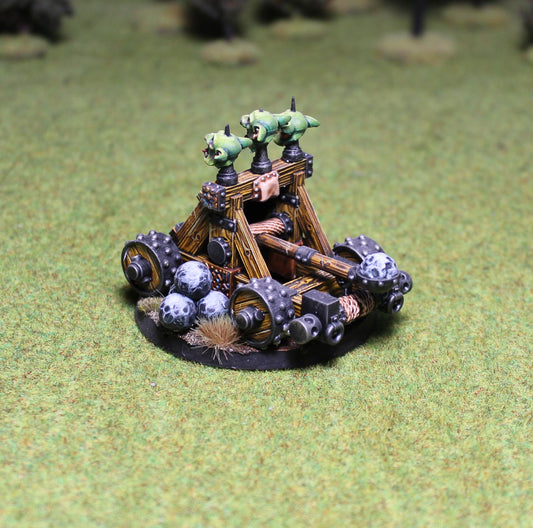 Dwarf Catapult, Fantasy Skirmish Miniatures by MoM Miniatures, perfect for Fantasy Wargames and RPGs