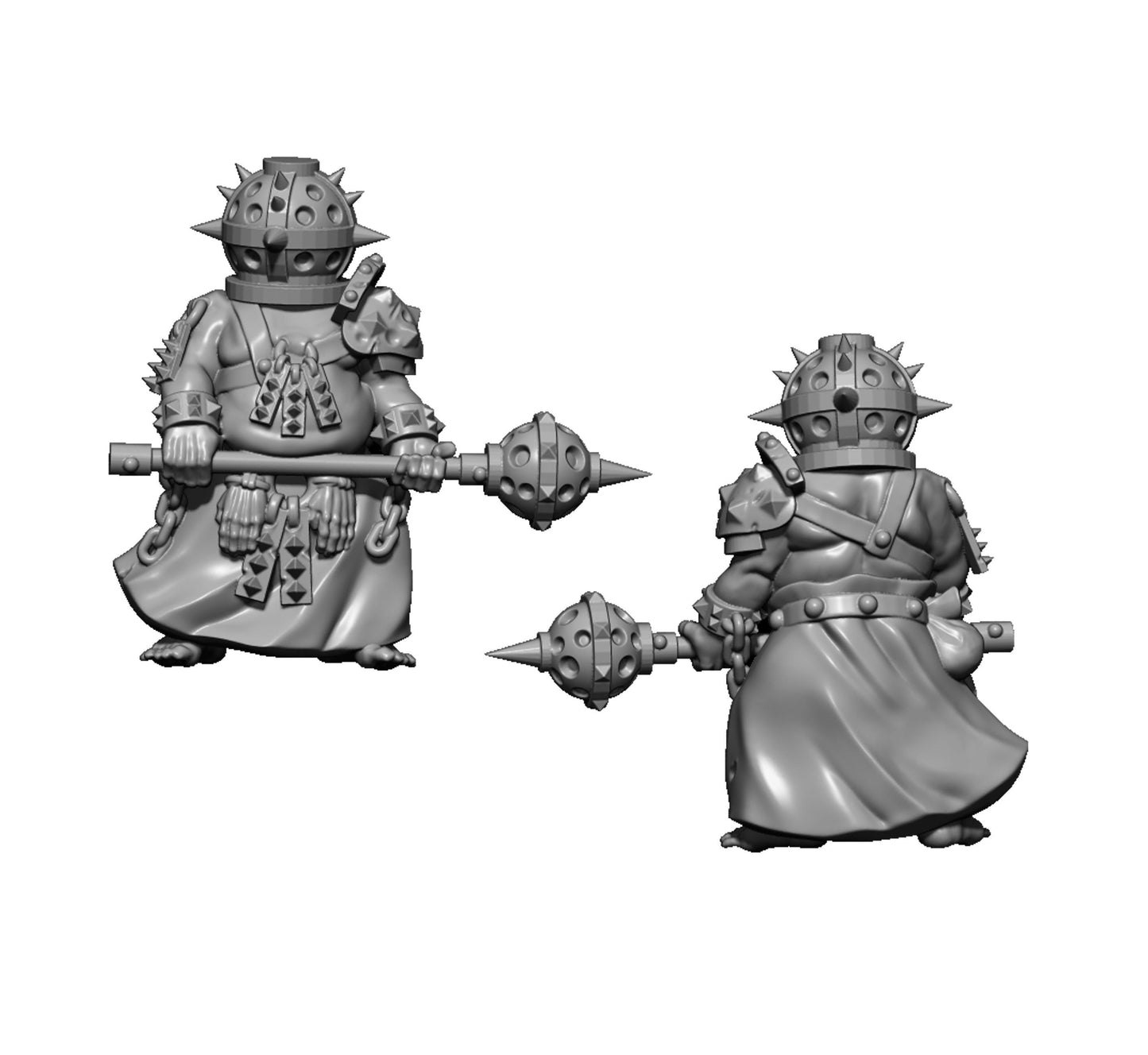 Corrupt Brute, Fantasy Skirmish Miniatures by MoM Miniatures, perfect for Fantasy Wargames and RPGs