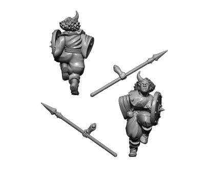 Corrupt Warrior 2, Fantasy Skirmish Miniatures by MoM Miniatures, perfect for Fantasy Wargames and RPGs