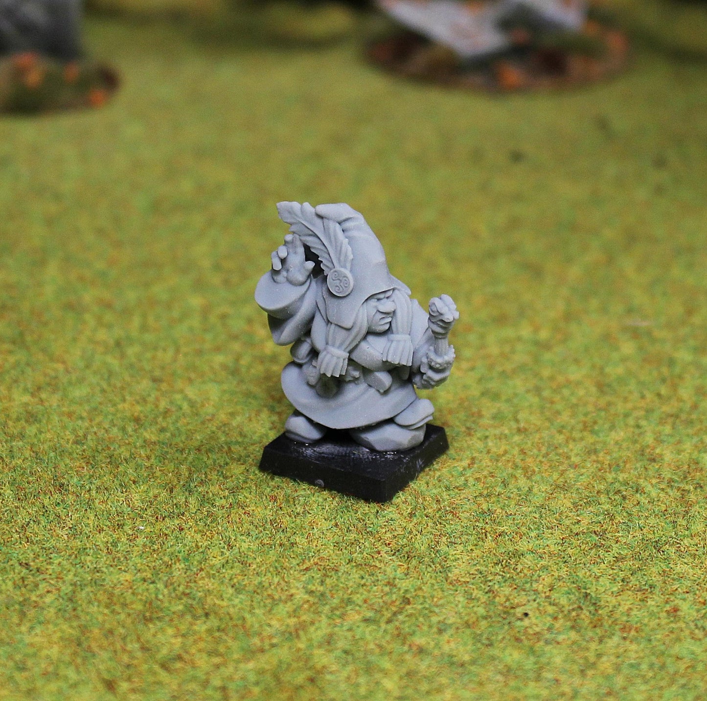 Dwarven Rangers with Bow, Fantasy Skirmish Miniatures by MoM Miniatures, perfect for Fantasy Wargames and RPGs