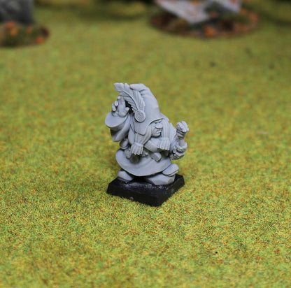 Dwarven Rangers with Bow, Fantasy Skirmish Miniatures by MoM Miniatures, perfect for Fantasy Wargames and RPGs