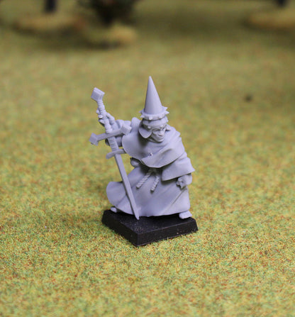 Fire Cultist 11, Fantasy Skirmish Miniatures by MoM Miniatures, perfect for Fantasy Wargames and RPGs