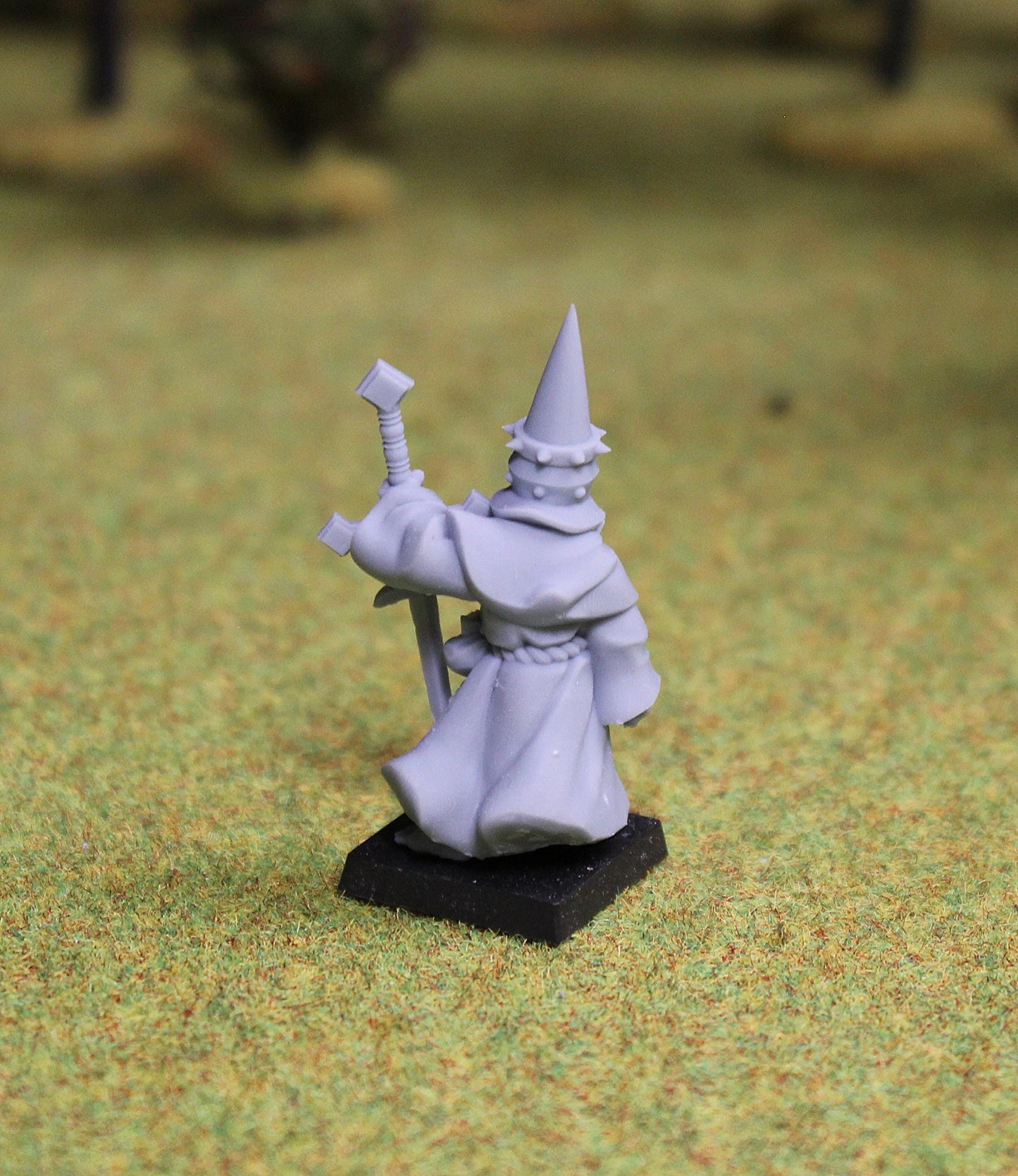 Fire Cultist 10, Fantasy Skirmish Miniatures by MoM Miniatures, perfect for Fantasy Wargames and RPGs