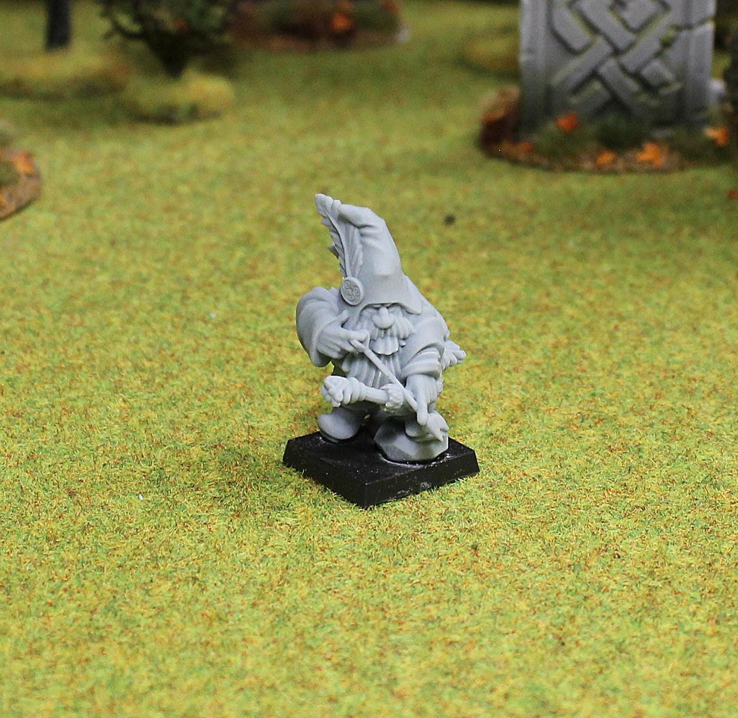 Dwarven Rangers with Bow, Fantasy Skirmish Miniatures by MoM Miniatures, perfect for Fantasy Wargames and RPGs