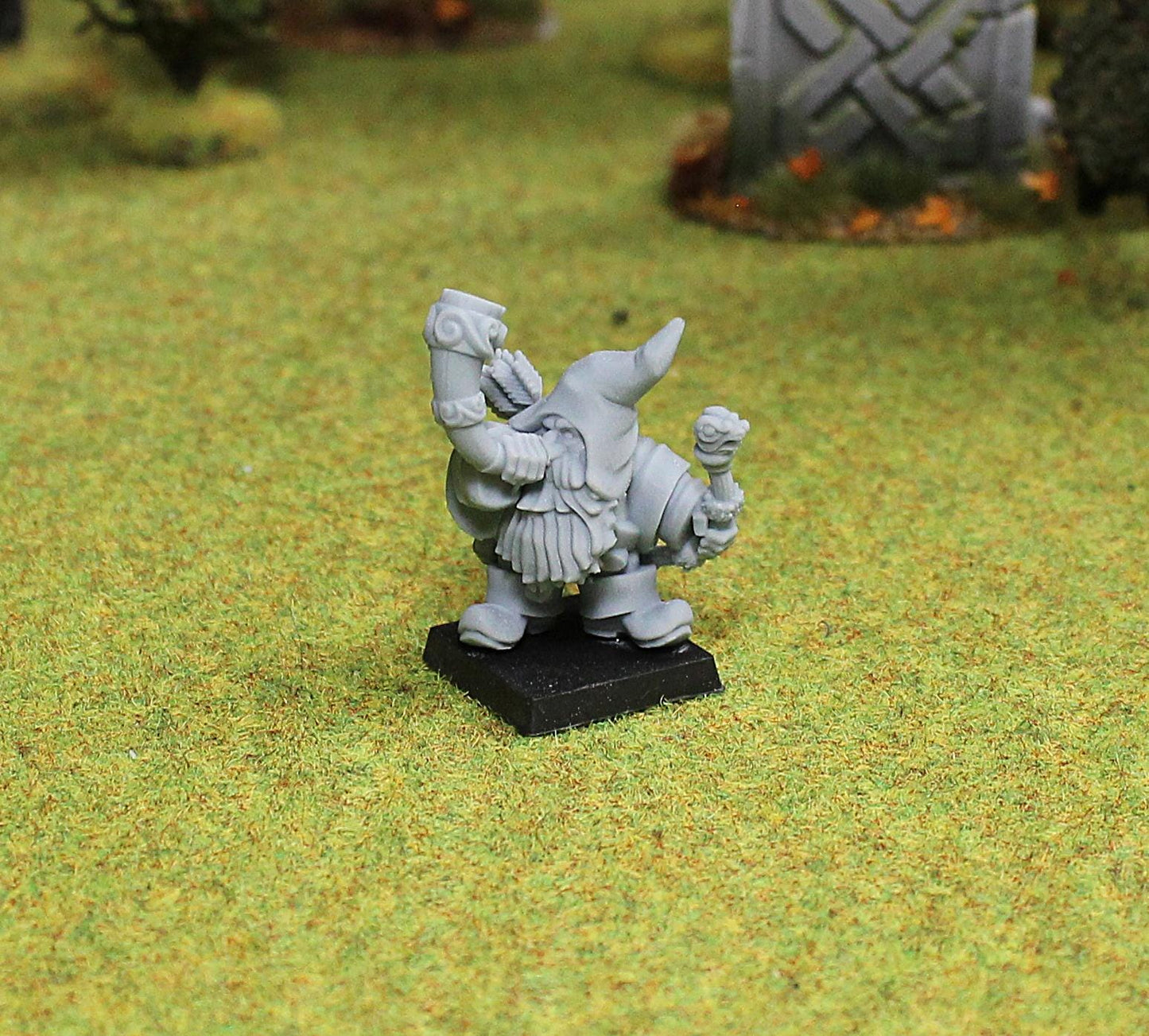 Dwarven Rangers with Bow, Fantasy Skirmish Miniatures by MoM Miniatures, perfect for Fantasy Wargames and RPGs