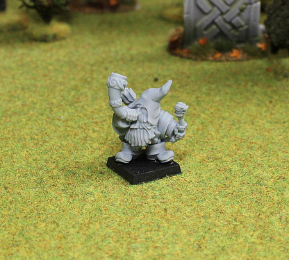 Dwarven Rangers with Bow, Fantasy Skirmish Miniatures by MoM Miniatures, perfect for Fantasy Wargames and RPGs