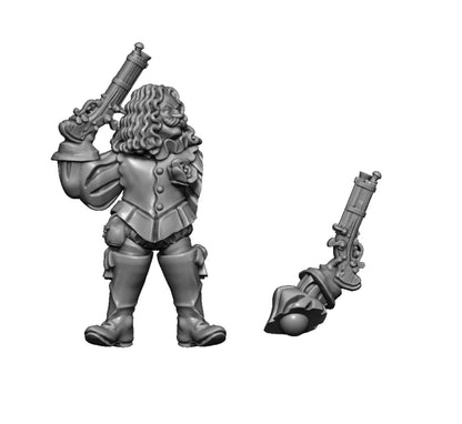Bornland Mercenary 6, Fantasy Skirmish Miniatures by MoM Miniatures, perfect for Fantasy Wargames and RPGs