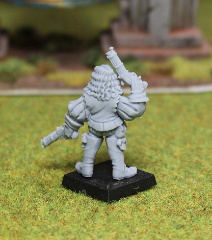 Bornland Mercenary 6, Fantasy Skirmish Miniatures by MoM Miniatures, perfect for Fantasy Wargames and RPGs