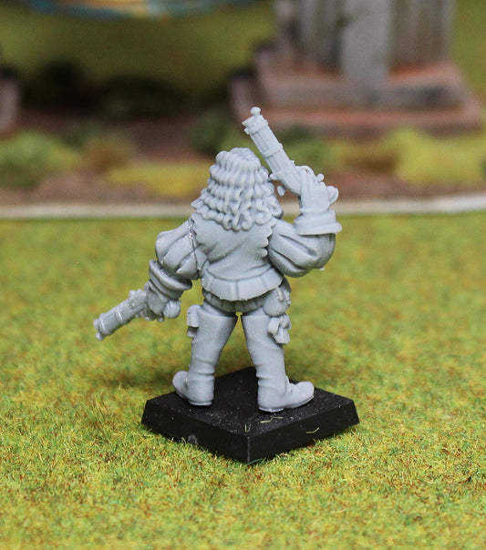 Bornland Mercenary 6, Fantasy Skirmish Miniatures by MoM Miniatures, perfect for Fantasy Wargames and RPGs