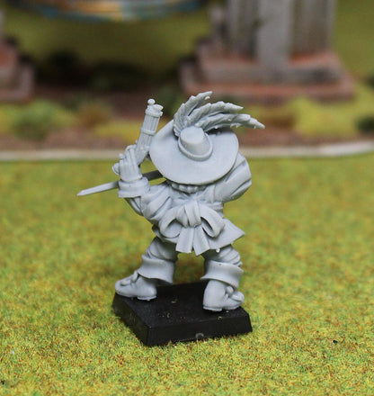 Bornland Mercenary 2, Fantasy Skirmish Miniatures by MoM Miniatures, perfect for Fantasy Wargames and RPGs