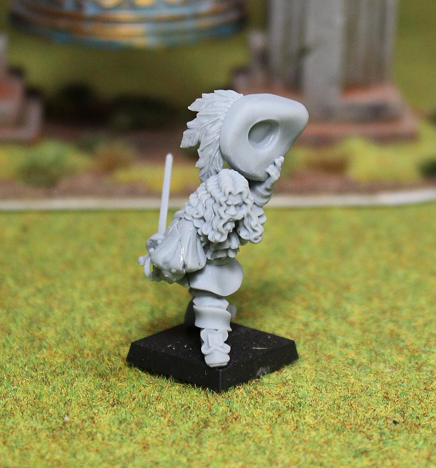 Bornland Mercenary 5, Fantasy Skirmish Miniatures by MoM Miniatures, perfect for Fantasy Wargames and RPGs