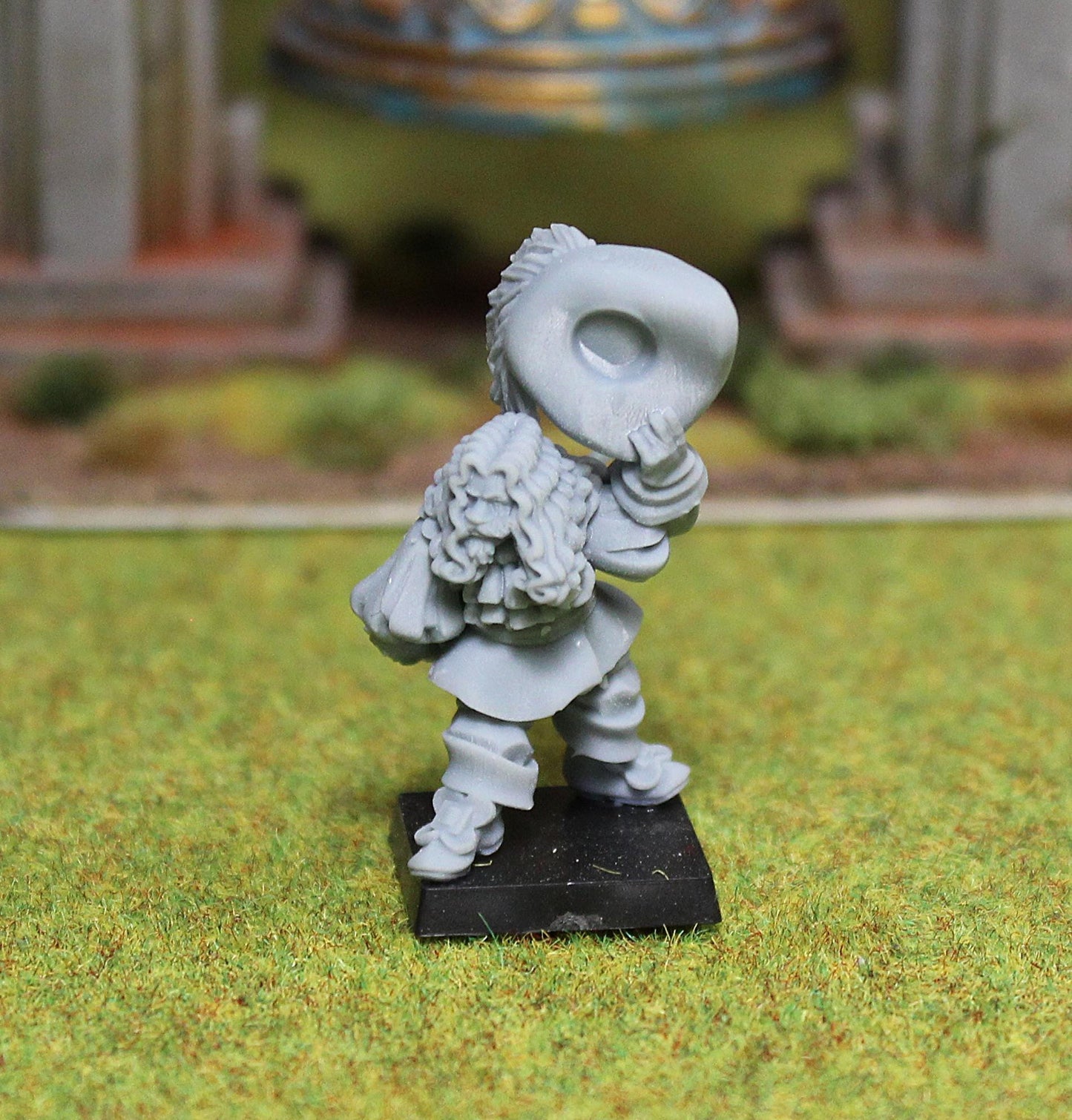 Bornland Mercenary 5, Fantasy Skirmish Miniatures by MoM Miniatures, perfect for Fantasy Wargames and RPGs