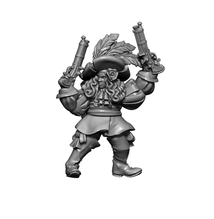 Bornland Mercenary 3, Fantasy Skirmish Miniatures by MoM Miniatures, perfect for Fantasy Wargames and RPGs