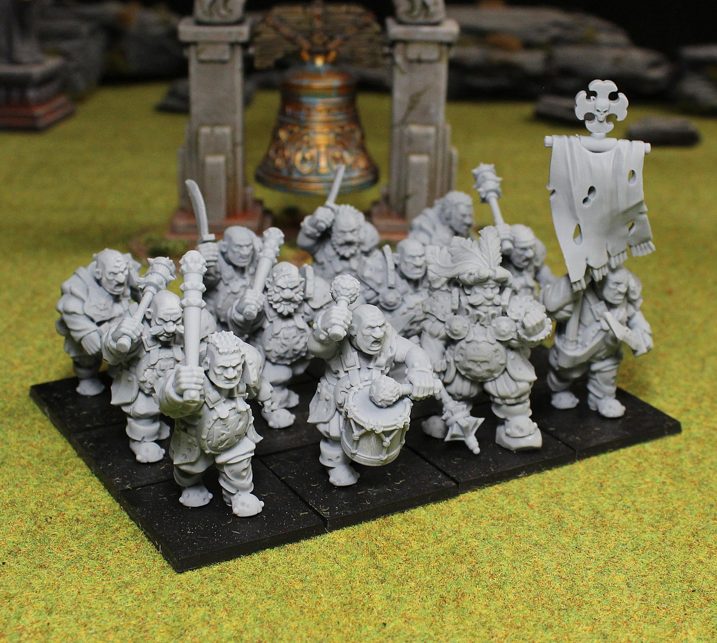 Imperial Ogres, Fantasy Skirmish Miniatures by MoM Miniatures, perfect for Fantasy Wargames and RPGs