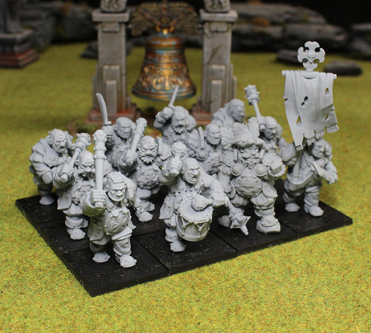 Imperial Ogres, Fantasy Skirmish Miniatures by MoM Miniatures, perfect for Fantasy Wargames and RPGs