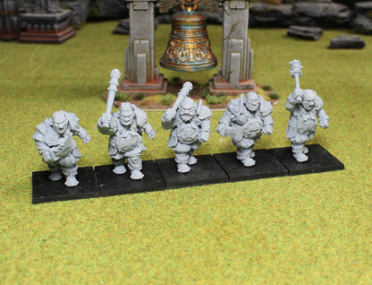 Imperial Ogres, Fantasy Skirmish Miniatures by MoM Miniatures, perfect for Fantasy Wargames and RPGs