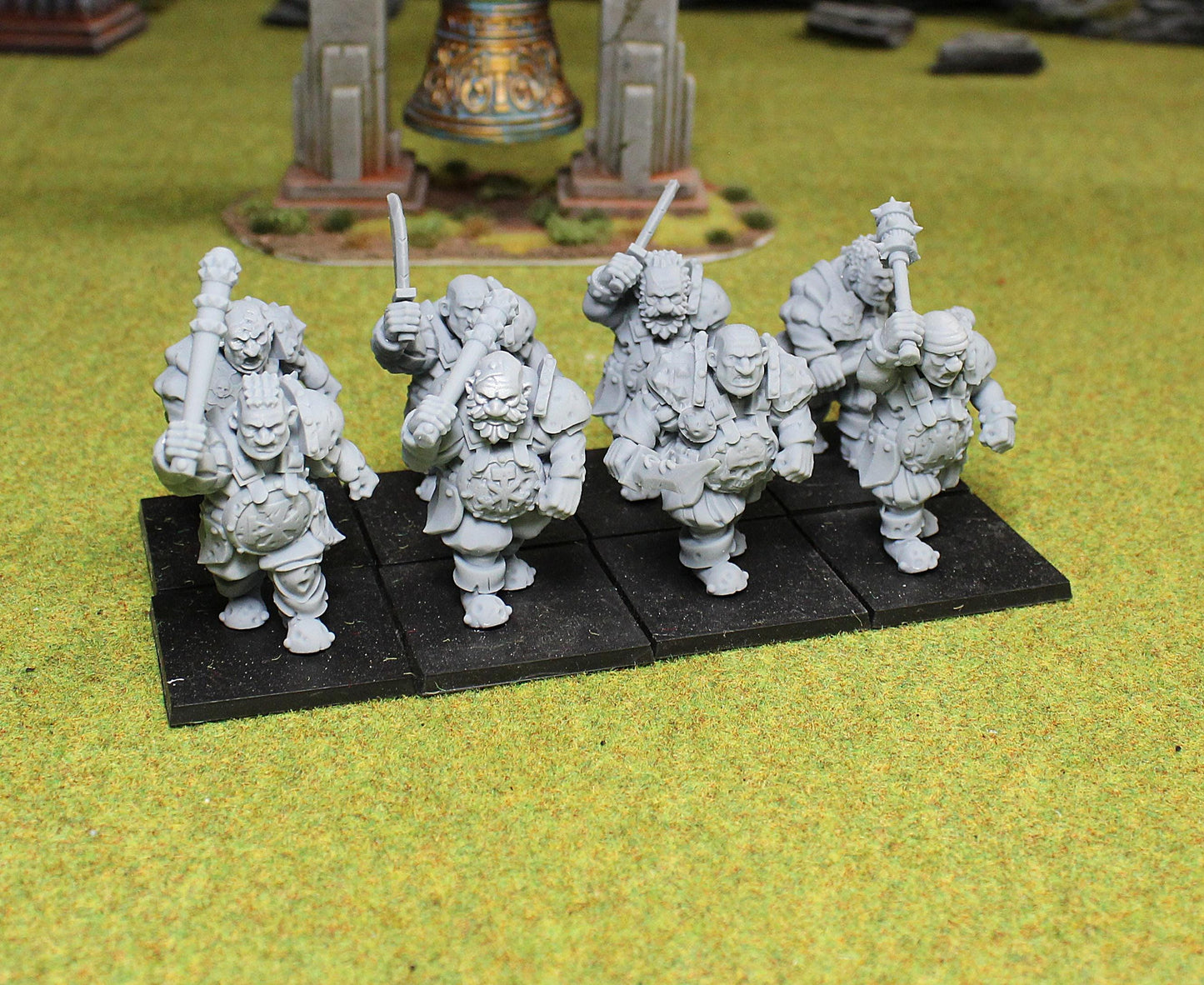 Imperial Ogres, Fantasy Skirmish Miniatures by MoM Miniatures, perfect for Fantasy Wargames and RPGs