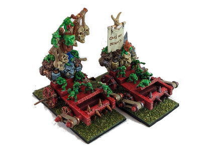 Snotling Wagon, Fantasy Skirmish Miniatures by MoM Miniatures, perfect for Fantasy Wargames and RPGs