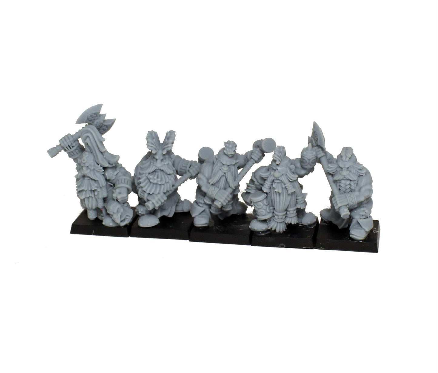 Dwarven Slayers, Fantasy Skirmish Miniatures by MoM Miniatures, perfect for Fantasy Wargames and RPGs