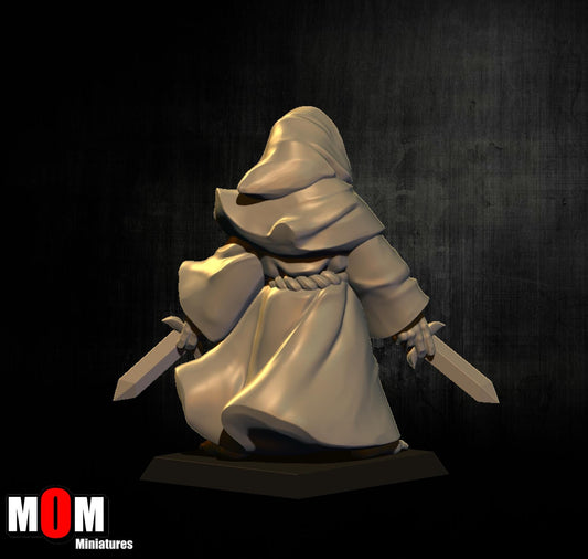 Fire Cultist 5, Fantasy Skirmish Miniatures by MoM Miniatures, perfect for Fantasy Wargames and RPGs
