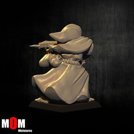 Fire Cultist 6, Fantasy Skirmish Miniatures by MoM Miniatures, perfect for Fantasy Wargames and RPGs