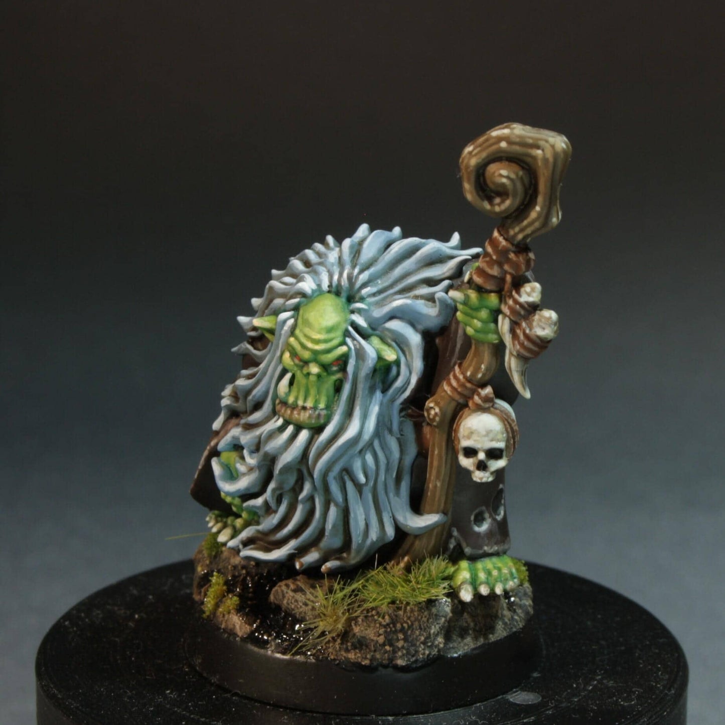 Orc Shaman, Fantasy Skirmish Miniatures by MoM Miniatures, perfect for Fantasy Wargames and RPGs