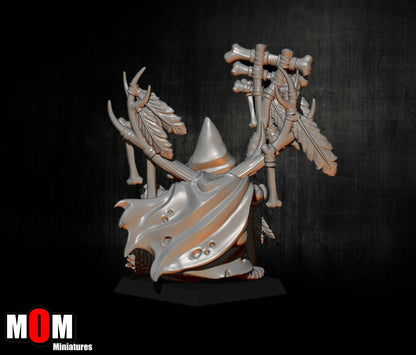 Shaman Goblin, Fantasy Skirmish Miniatures by MoM Miniatures, perfect for Fantasy Wargames and RPGs