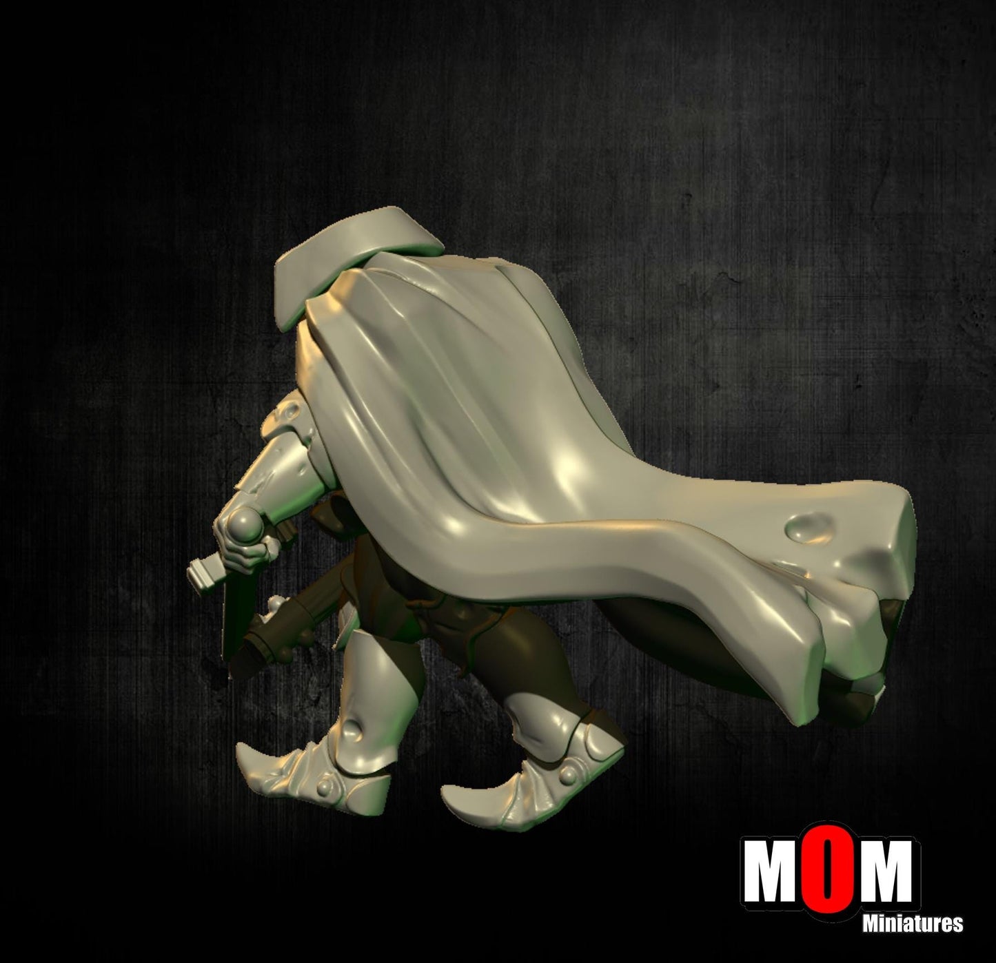 Headless Knight, Fantasy Skirmish Miniatures by MoM Miniatures, perfect for Fantasy Wargames and RPGs