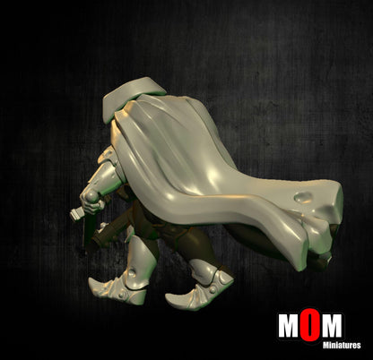 Headless Knight, Fantasy Skirmish Miniatures by MoM Miniatures, perfect for Fantasy Wargames and RPGs
