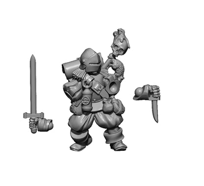 Band of Swamp Hunters, Fantasy Skirmish Miniatures by MoM Miniatures, perfect for Fantasy Wargames and RPGs