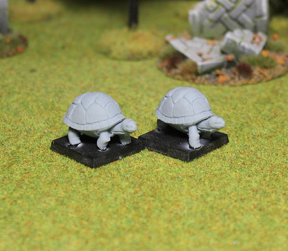 Turtles, Fantasy Skirmish Miniatures by MoM Miniatures, perfect for Fantasy Wargames and RPGs