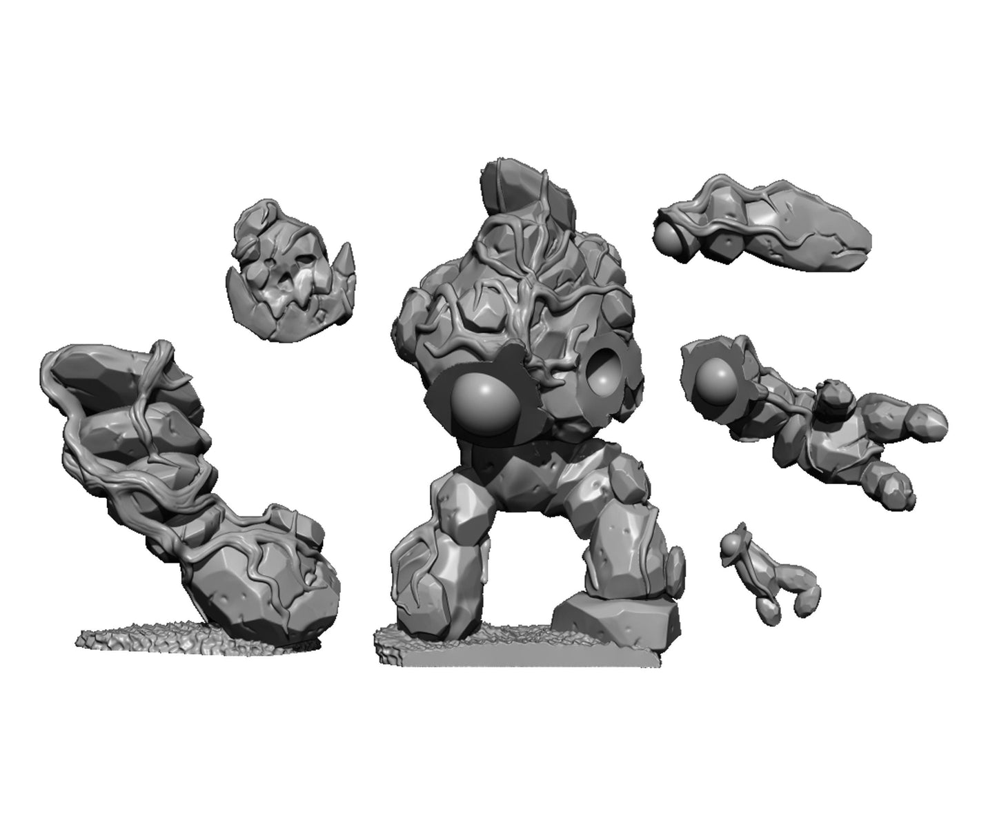 Orc Idol, Fantasy Skirmish Miniatures by MoM Miniatures, perfect for Fantasy Wargames and RPGs