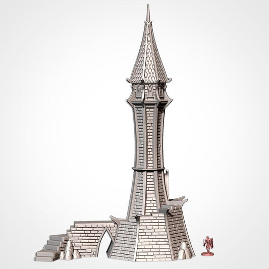 ELVEN CONSTRUCTIONS terrain by Txarli Factory Fantasy Terrain Ruined Statues Set, Perfect for Tabletop Wargames