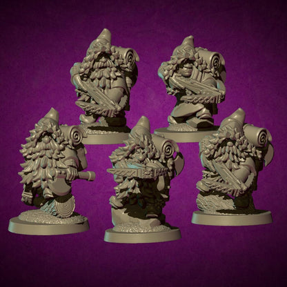 Dwarven Rangers with Crossbow, Fantasy Skirmish Miniatures by MoM Miniatures, perfect for Fantasy Wargames and RPGs