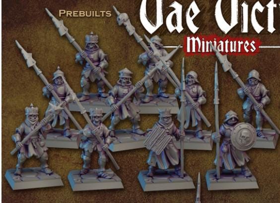 Reanimated warriors vol.2, Adventurers and Mercenaries by Vae Victis, perfect for Fantasy Wargames and Tabletop RPGs