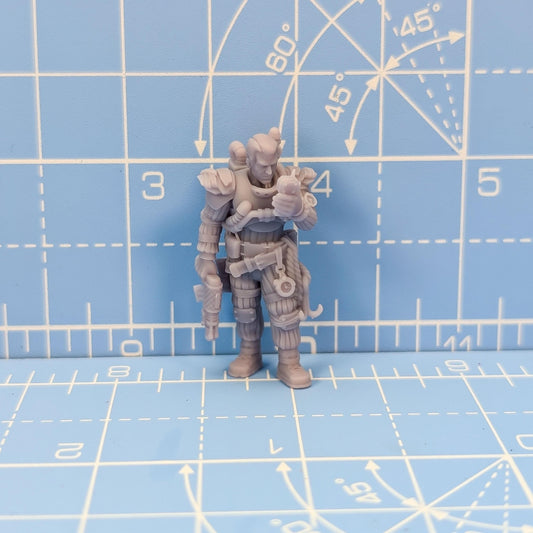 Largo Grusk - Umbral Navigator, Hellspire - Sci-Fi Grimdark Sump Pirate