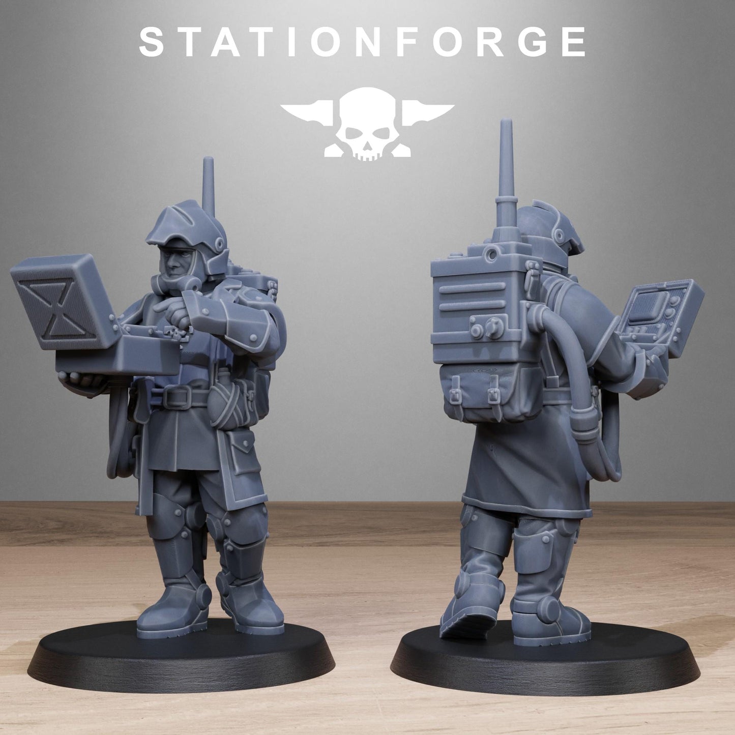 RoyalGuard Enforcers Modular Set Miniatures by STATIONFORGE,  Imperial guard infantry regiment